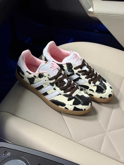 Кеди Adidas Samba OG COW Print/Pink