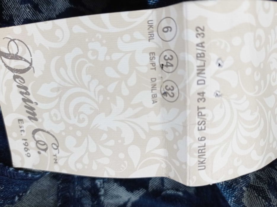 spódnica jeans 34