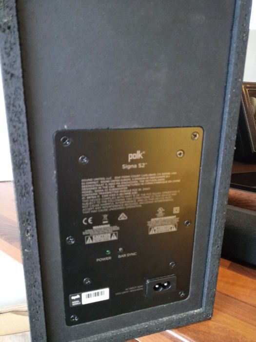 Lombardowski. Soundbar Subwoofer Polk Signa S2 BDB stan