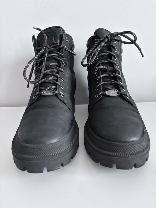 Climb Milled Black Skórzane Trzewiki Trekkingowe Męskie Rozmiar 43