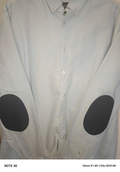 Koszula męska z wstawkami