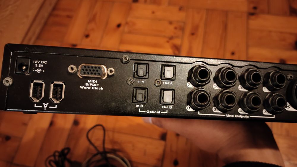 Placa de gravação m-audio 2626