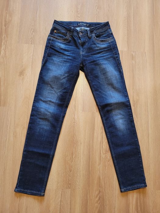 Markowe oryginalne jeansy damskie Blue Fire rozm. 27/30 (36/S) push-up