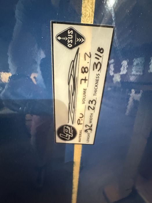 Promoção Longboard O’SUS 9’2”,  0 Km, nova, na promoçao, EPS, polida