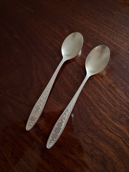 Мельхірові чайні ложечки СССР