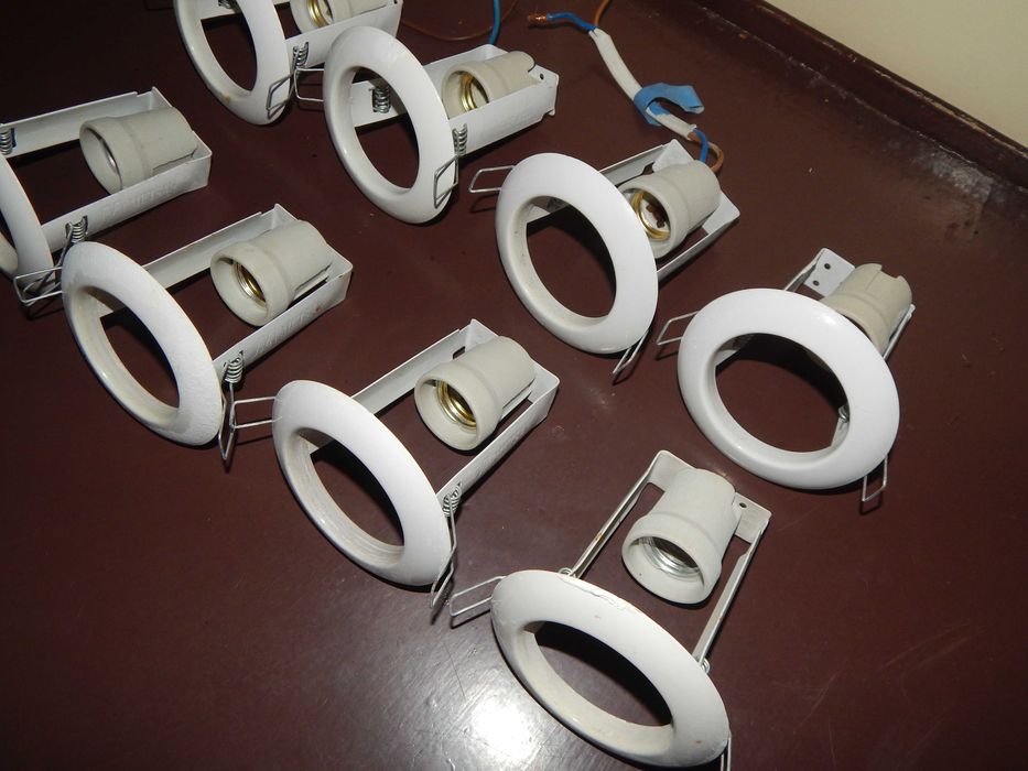 Софиты светильники точечные для ламп, софит, основание лампы 8 штук