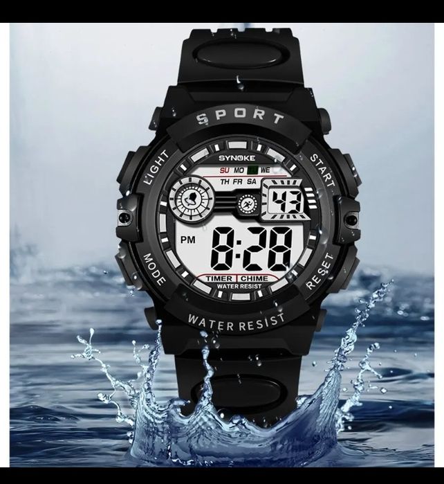 Часы Synoke ударопрочные. Водонепроницаемые.