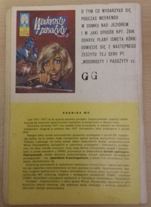 Wodorosty i pasozyty Kapitan Zbik komiks