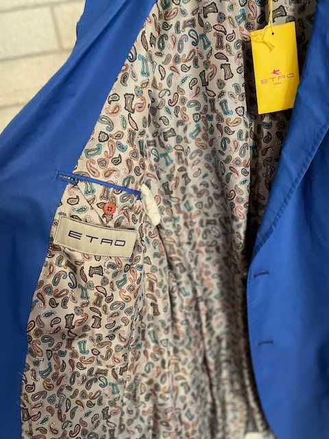 Пиджак ETRO синего цвета размер 56
