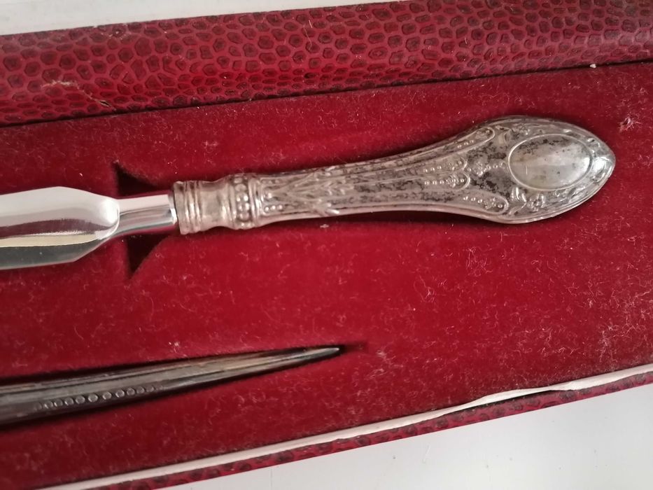 Caneta-Tinteiro + Abre-Cartas