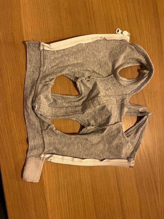 Roupa cirúrgica para gato pequeno tamanho 2