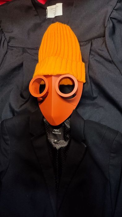 Шапка оранжевая (унисекс)