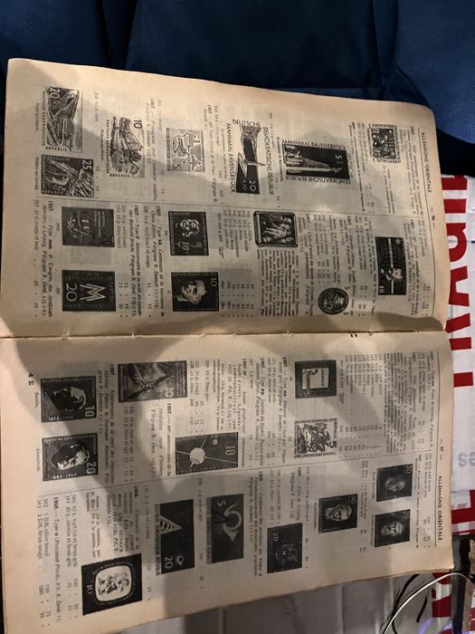 Catálogo de selos 1959