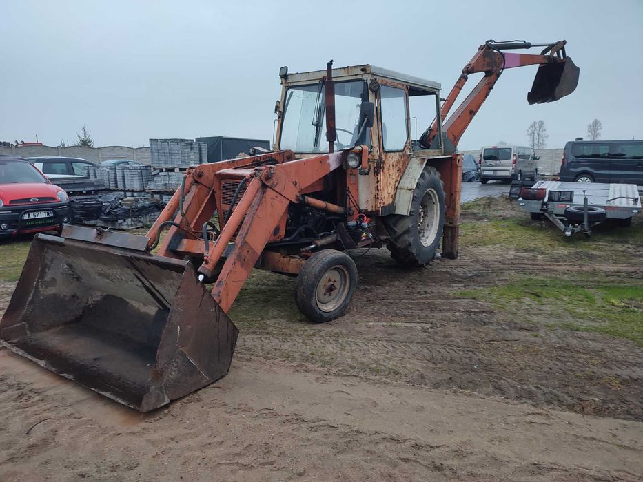Ostrówek Ursus C-360 Koparko Ładowarka Tur Ładowacz Traktor Transport