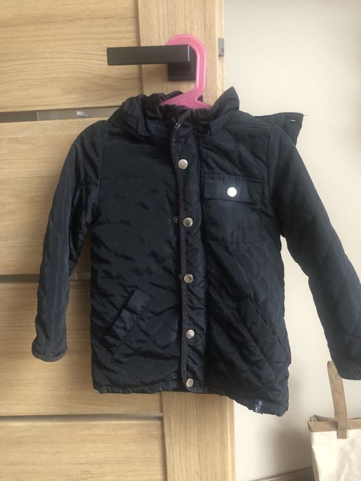 Granatowa kurtka przejściowa dla chłopca 104 cm cocodrillo