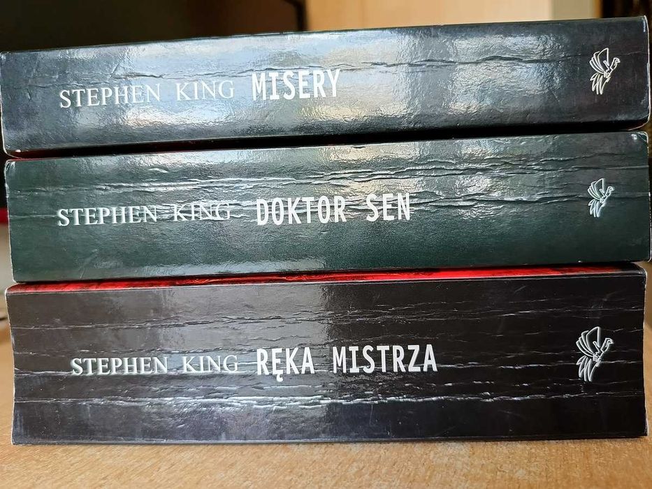 Zestaw Stephen King Misery + Doktor Sen + Ręka Mistrza - kieszonkowe