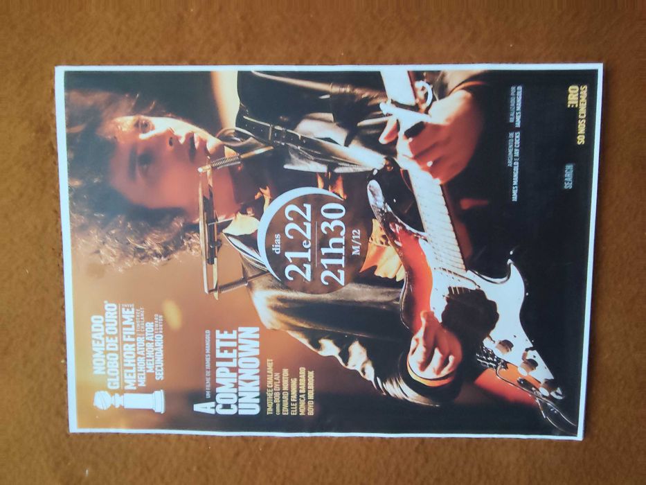 Cartazes promocionais de cinema - lote 6 - portes incluidos