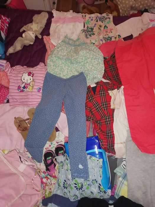 Roupa de menina vários tamanhos