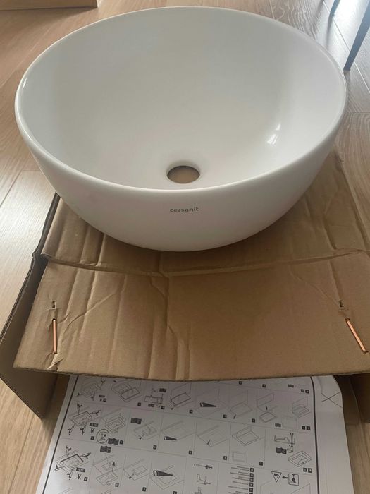 Umywalka nablatowa 35cm Cersanit Savio K676-006