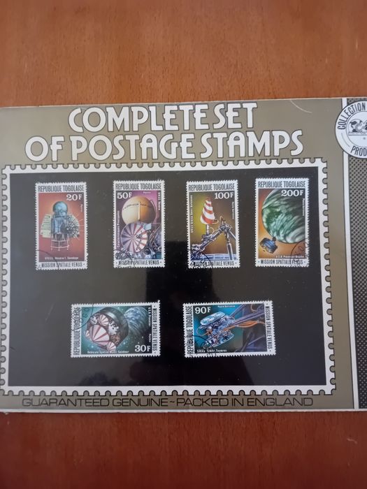 Complete Set Of Postage Stamps