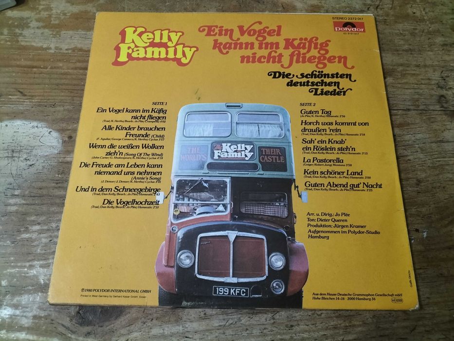 Vinil The Kelly Family em alemão
