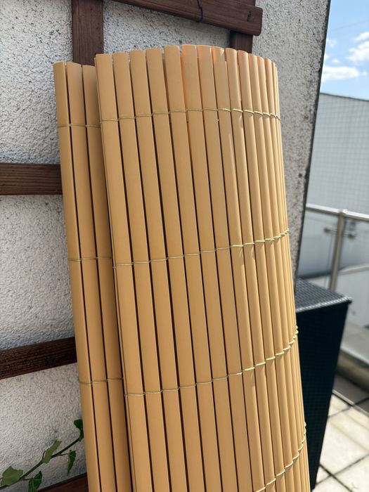 Osłona balkonowa PVC 160x300 bambus nowa