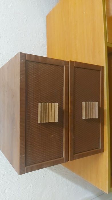 2 gavetas individuais em madeira