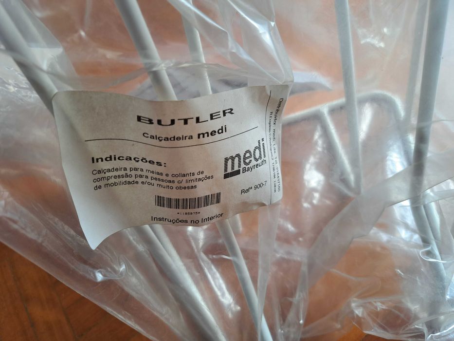 Calçadeira meias de compressao a estrear