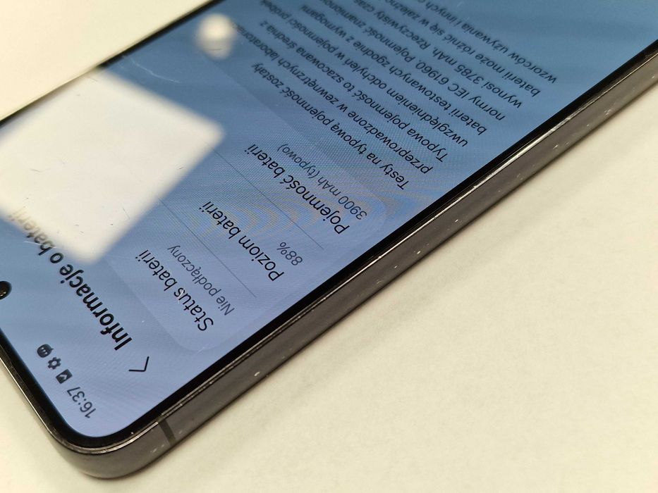 Samsung Galaxy S23/ 8GB/ 128GB/ Phantom Black/ Grade C + ładowarka