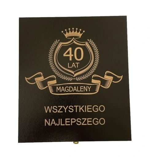 pudełko na pieniądze prezent urodziny 18 -100 lat