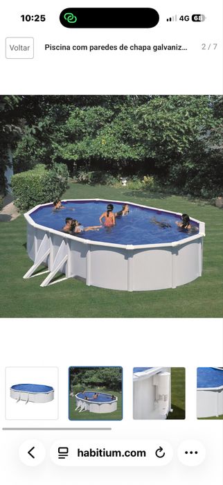 Piscina da Gree oval