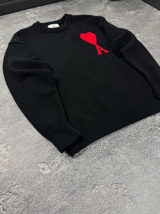 Базовий светр AMI Paris стильна кофта Ами Париж свитер светер АМІ