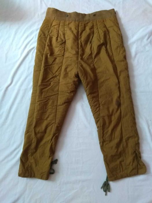 Штаны ватные ватники военные зимние теплые. СССР