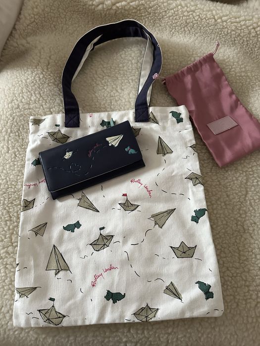 Radley London portfel damski plus torba i etui na karty