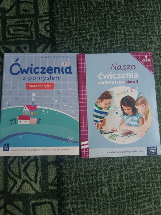 Ćwiczenia z pomysłem. Klasa 3. Pisanie matematyka. 8 książek