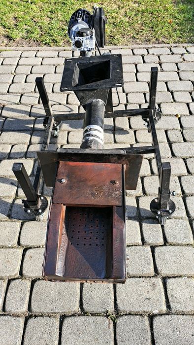 Palnik na ekogroszek z podajnikiem