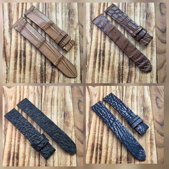 Ремешок из кожи крокодила для годинника, tissot, Breitling,omega