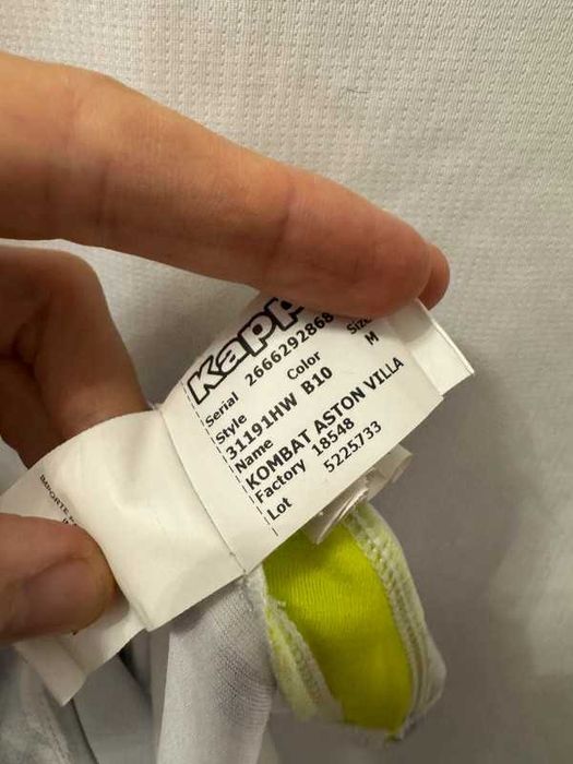 Koszulka Kappa Aston Villa 2020-21 Third Away Jersey M