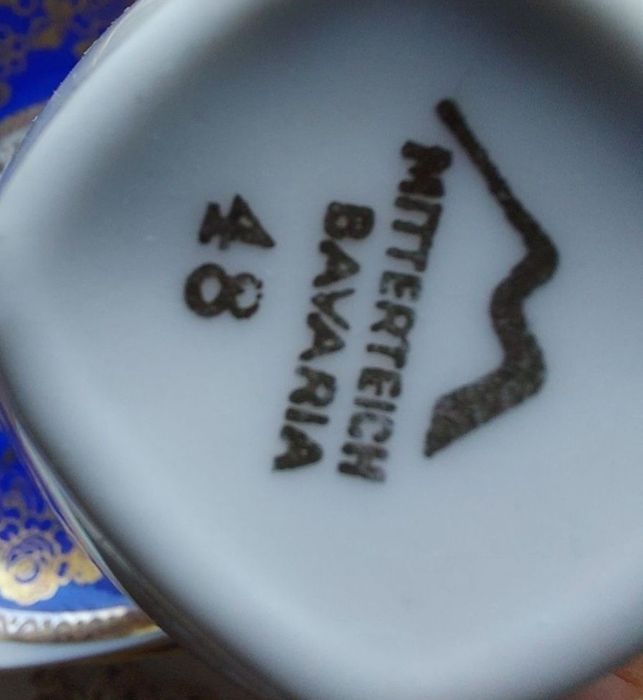 Mitterteich espresso,  filiżanka ze spodkiem