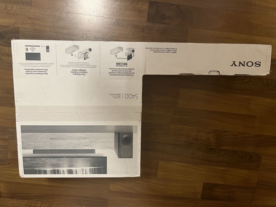Sony BRAVIA 3 II 55” K-55XR35M2 + Soundbar Sony HT-S400 — Novos / Garantia