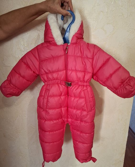 Зимовий комбінезон для дівчинки