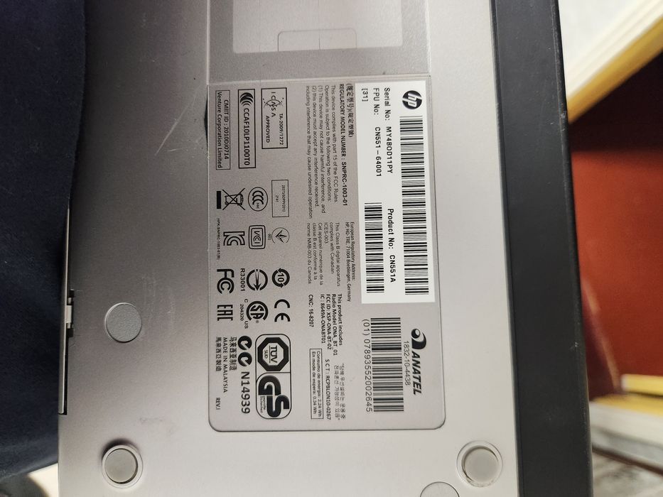 Bluetooth принтер HP Officejet 100