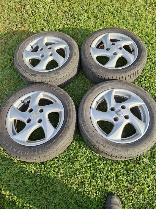 Felgi aluminiowe z oponami peugeot 206