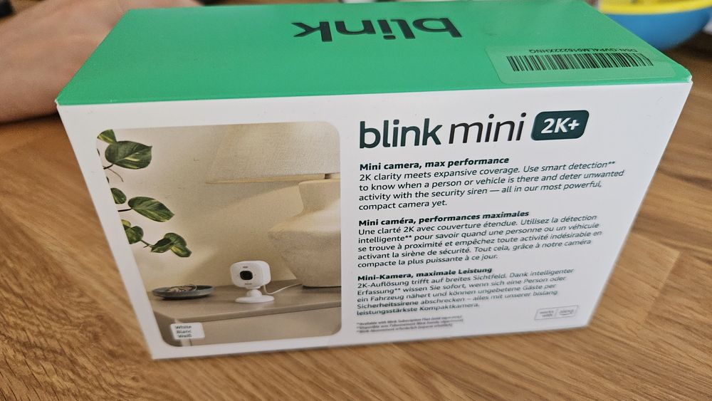 Câmera Blink mini 2K+