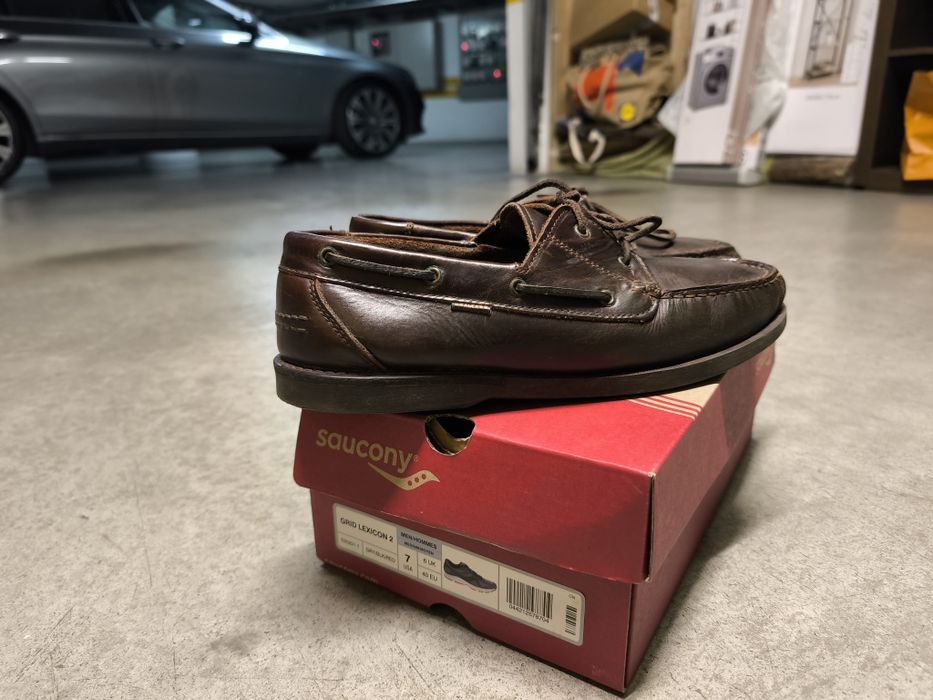 Mocasines sapatos de vela pele natural Alex n 44
N 44-44.5
Marca Alex