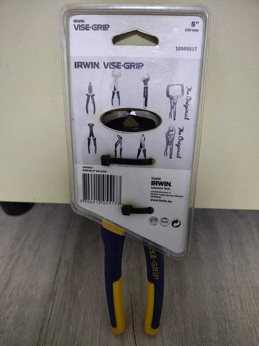 IRWIN. Кусачки торцеві, Кліщі переставні   Vise-Grip 200 мм