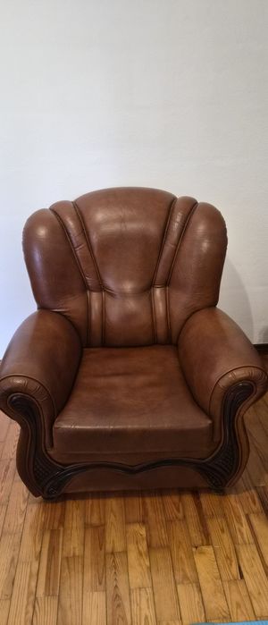 Sofa cama com dois cadeiroes