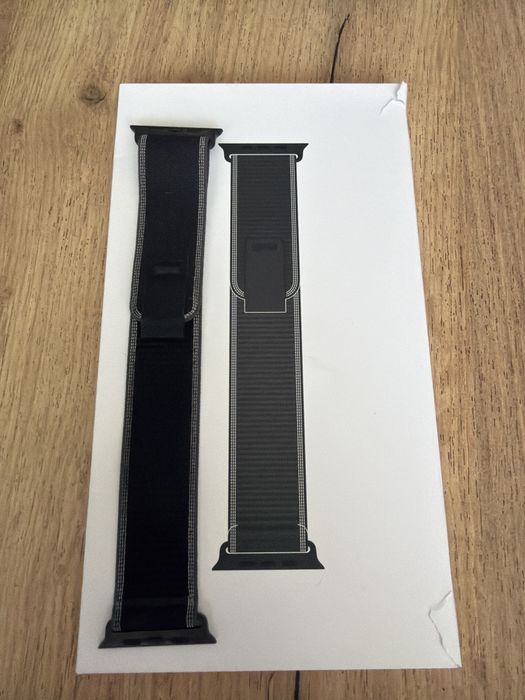 Pasek Apple Watch Ultra 3 2 M/L 49 mm Trial Loop Black Charcoal