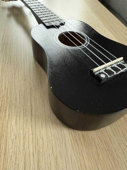 Ukulele sopranowe – czarne – idealne na start