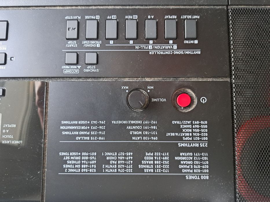 Piano Casio CT-x3000